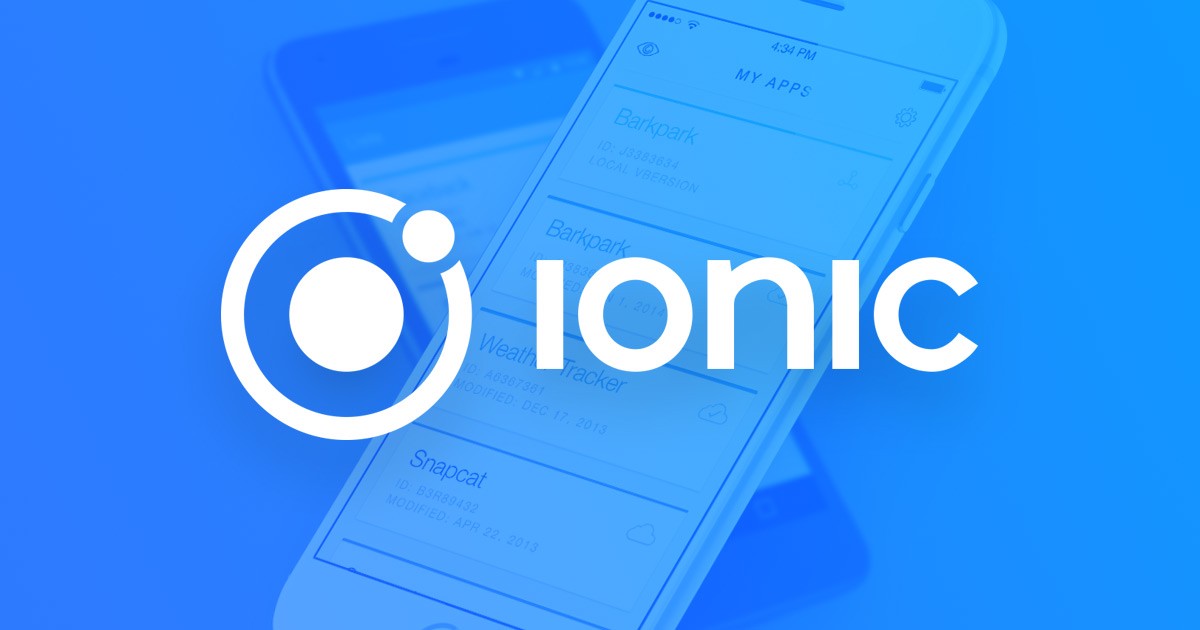 Ionic Application - WN Infotech